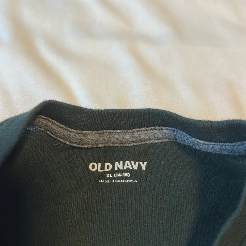 Old Navy Forest Green Shirt